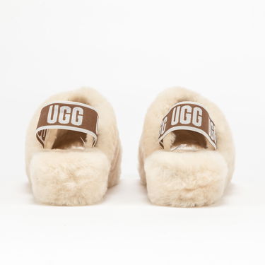 Tenisky a topánky UGG Fluff Yeah Slide "Natural" W Biela | 1095119 NAT, 3