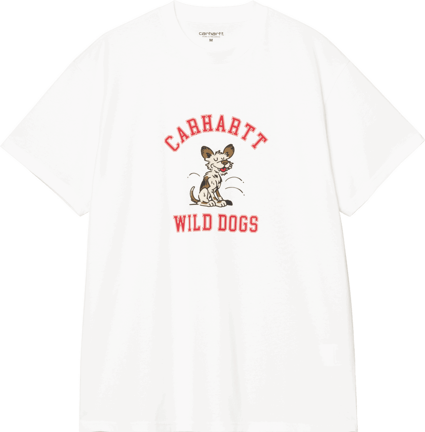 Tričko Carhartt WIP WIP Wild Dog T-Shirt Biela | i035450-02xx