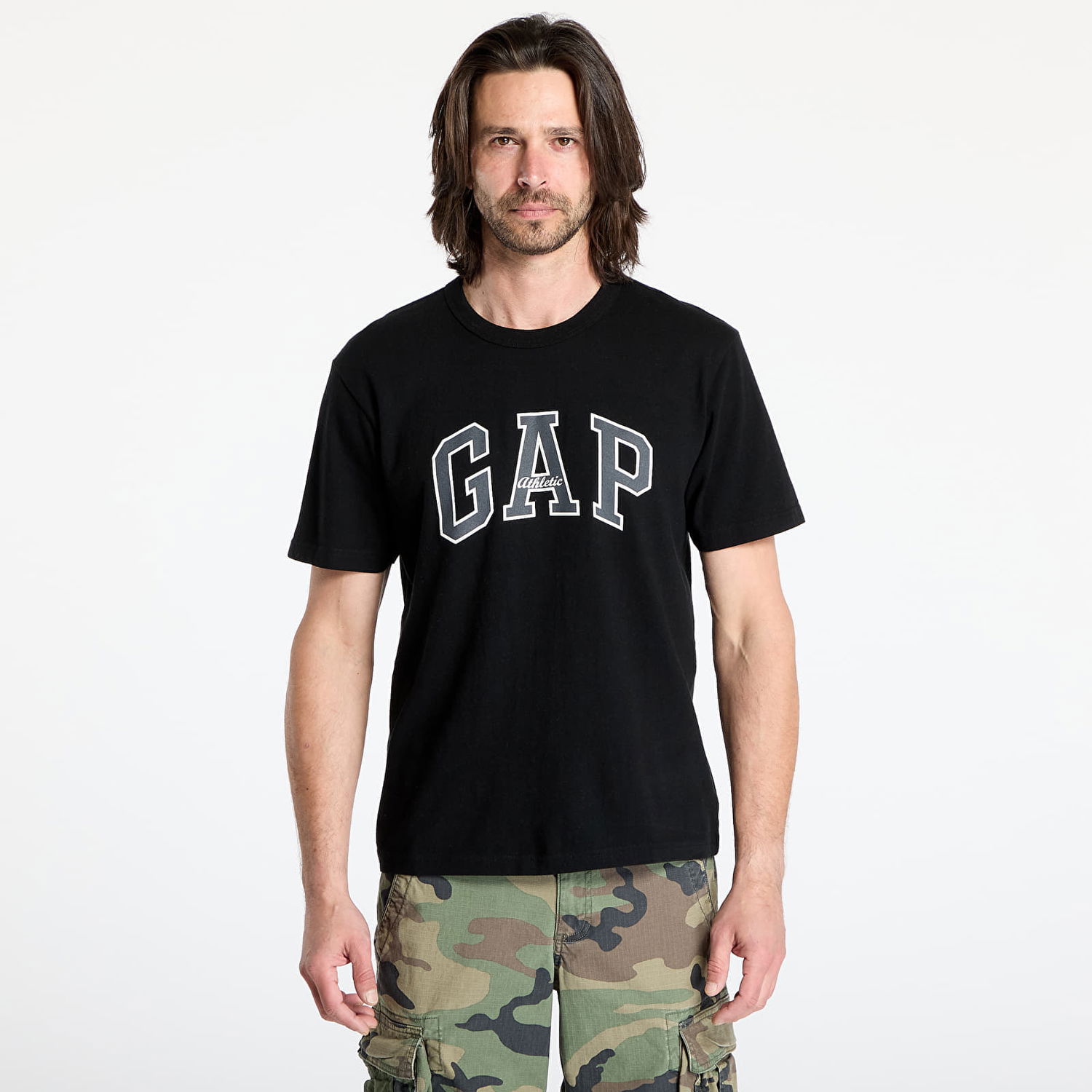 Tričko GAP GAP Archive Logo Tee Čierna | 797924-04, 0