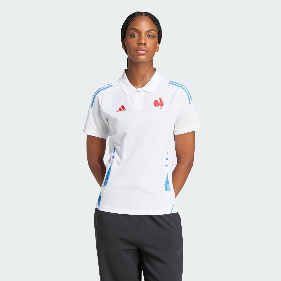 Polo tričko adidas Performance Training Polo Shirt Biela | JC7116, 0