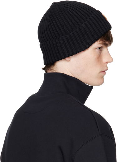 Kulicha MAISON KITSUNÉ Maison Kitsuné Fox Head Beanie Navy | PM06111KT1140, 4