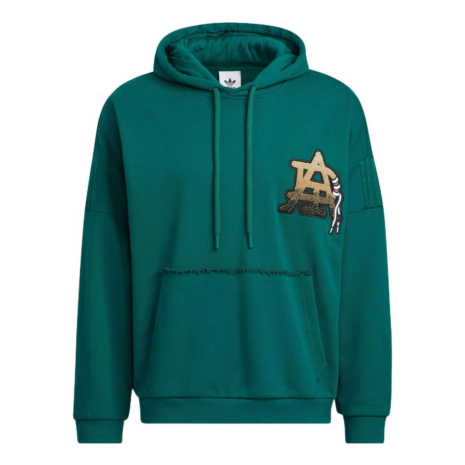 Mikina adidas Originals adidas Originals Logo Graphic Hoodie Zelené | HS7286, 0