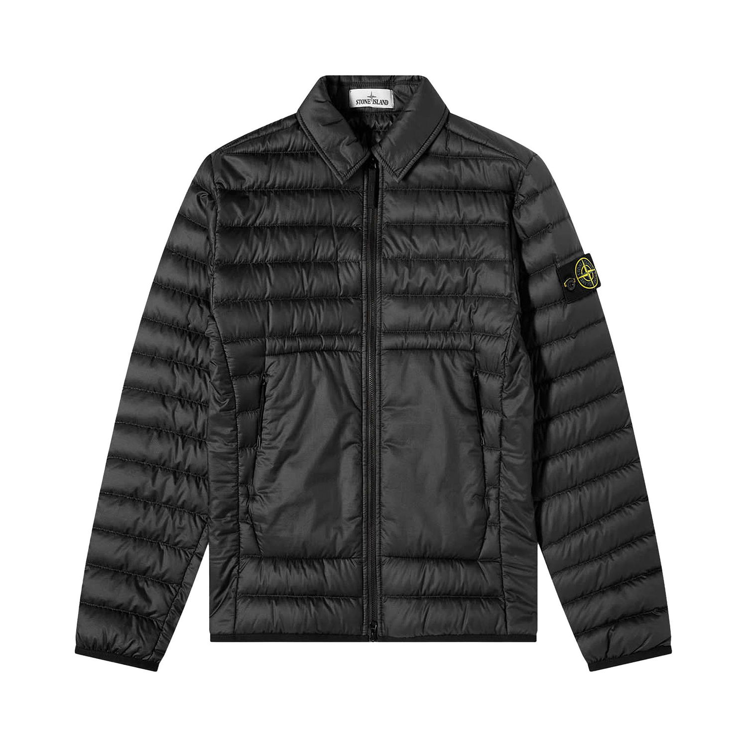 Bunda Stone Island Light Down Shirt Jacket Čierna | 761542124 V0029, 1