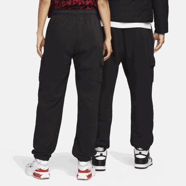 Tepláky Nike Sportswear Club Fleece Oversized Cargo Tracksuit Bottoms Čierna | DQ5196-010, 1