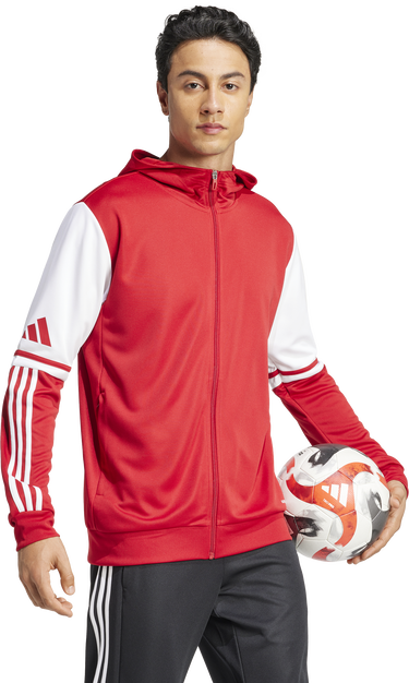 Mikina adidas Originals SQUADRA25 Hooded Jacket Červená | jd2990, 2