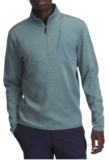 Sveter Under Armour Drive SweaterFleece Quarter-Zip Pullover Tyrkysová | 6005671-587, 0