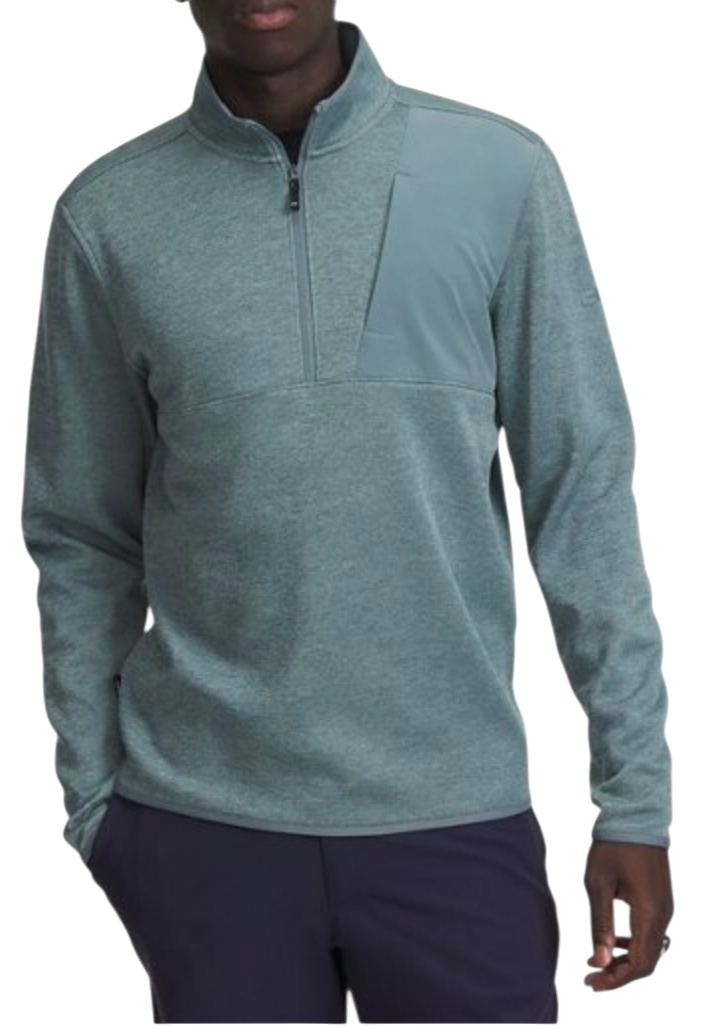 Sveter Under Armour Drive SweaterFleece Quarter-Zip Pullover Tyrkysová | 6005671-587