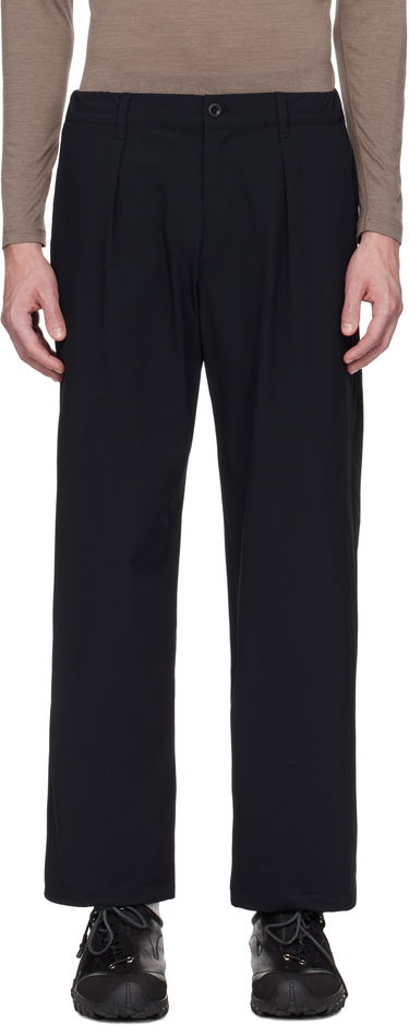 Nohavice Snow Peak Active Comfort Wide Trousers Čierna | PA-25SU004, 0