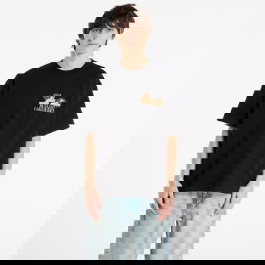 Tričko Pleasures Dynamic Short Sleeve Crewneck T-Shirt with Cherub Graphic Čierna | P25F046-BLACK, 0