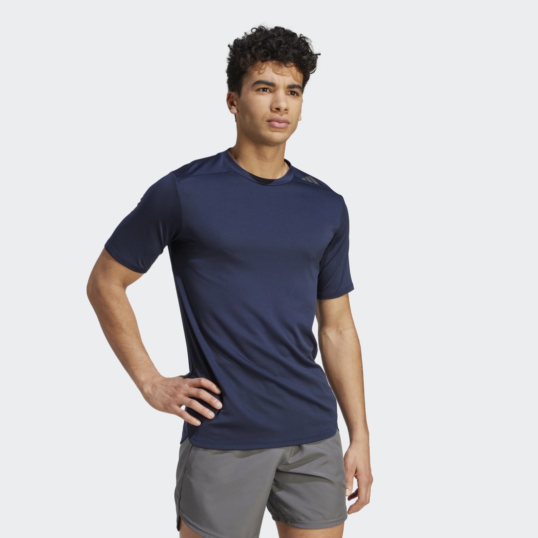 Tričko adidas Originals Designed 4 Training HEAT.RDY HIIT Training Tee Navy | IM1115, 1