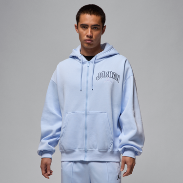 Mikina Jordan Jordan Brooklyn Fleece Full-Zip Hoodie Modrá | IB7908-407, 1
