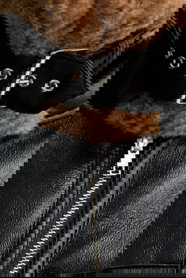 Bunda STAND STUDIO Kia Transitional Oversize Faux Fur Jacket Čierna | 66575.9412, 5