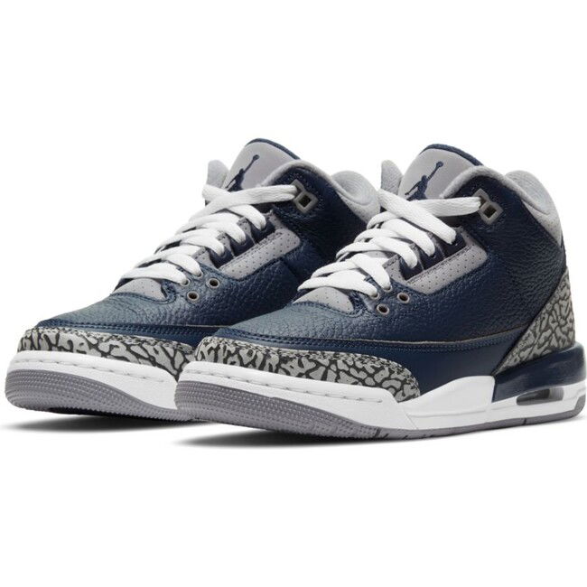 Tenisky a topánky Jordan Air Jordan 3 Retro "Georgetown" GS Navy | 398614-401, 1