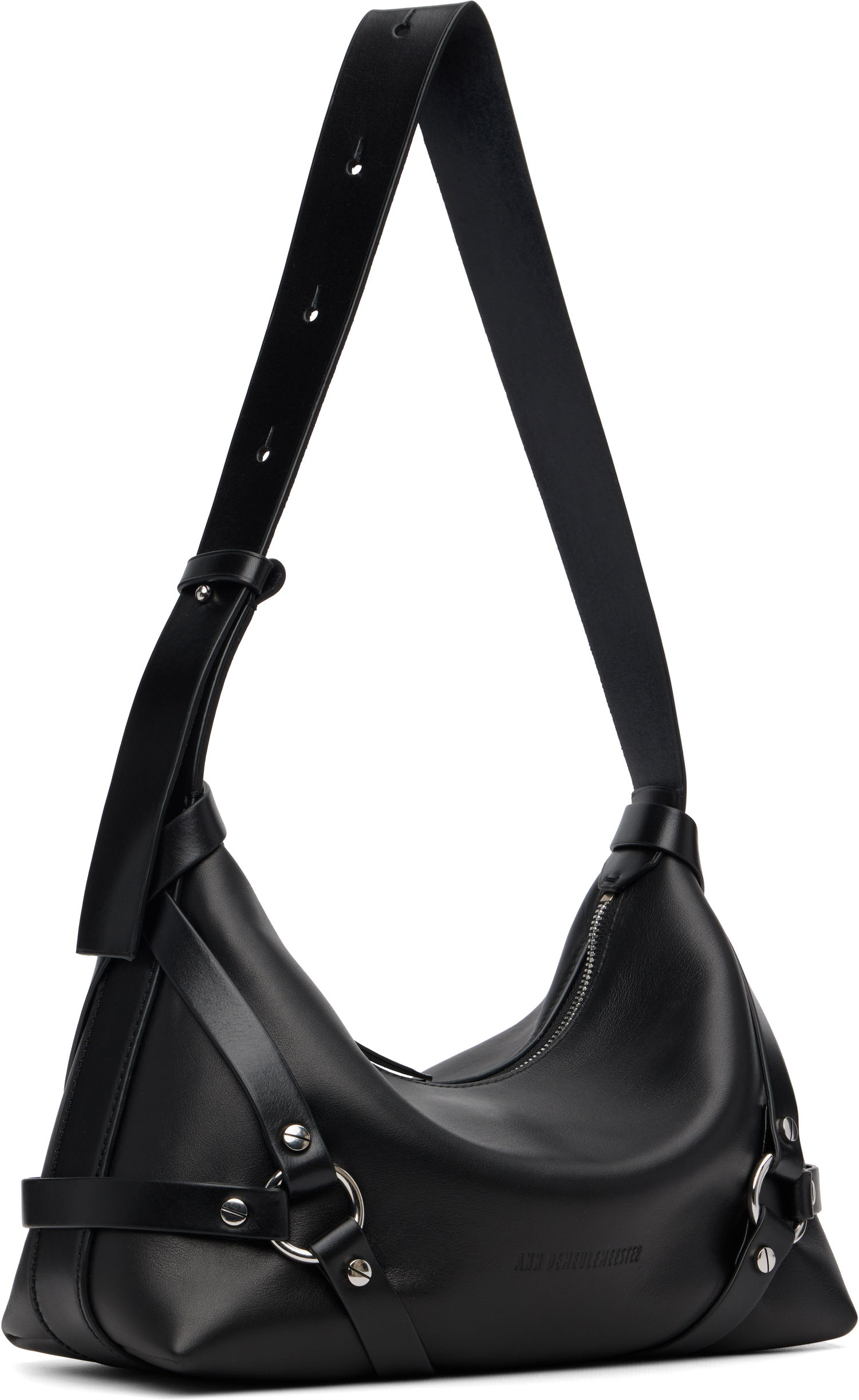 Taška cez rameno Ann Demeulemeester Ann Demeulemeester Tamar Small Leather Shoulder Bag Čierna | 2520-W-SB55-LT176-099, 1
