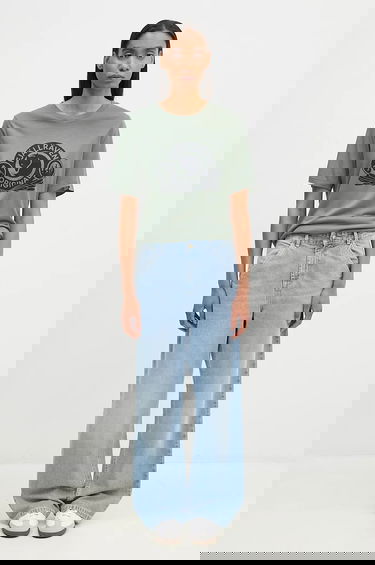 Tričko FJÄLLRÄVEN T-Shirt With Print Zelené | F84117.614, 4