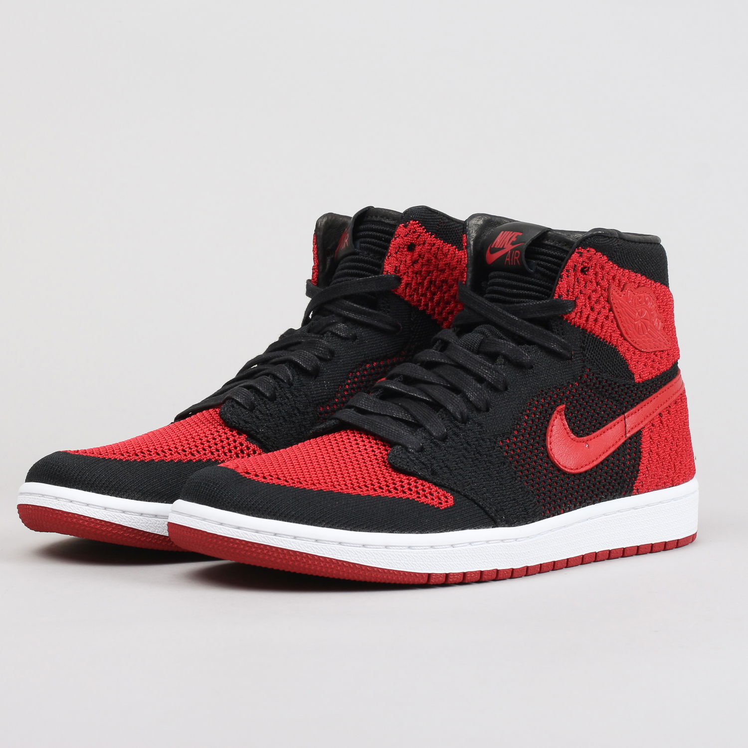 Tenisky a topánky Jordan Air Jordan 1 Retro High OG Flyknit "Bred" GS Čierna | 919702-001, 1
