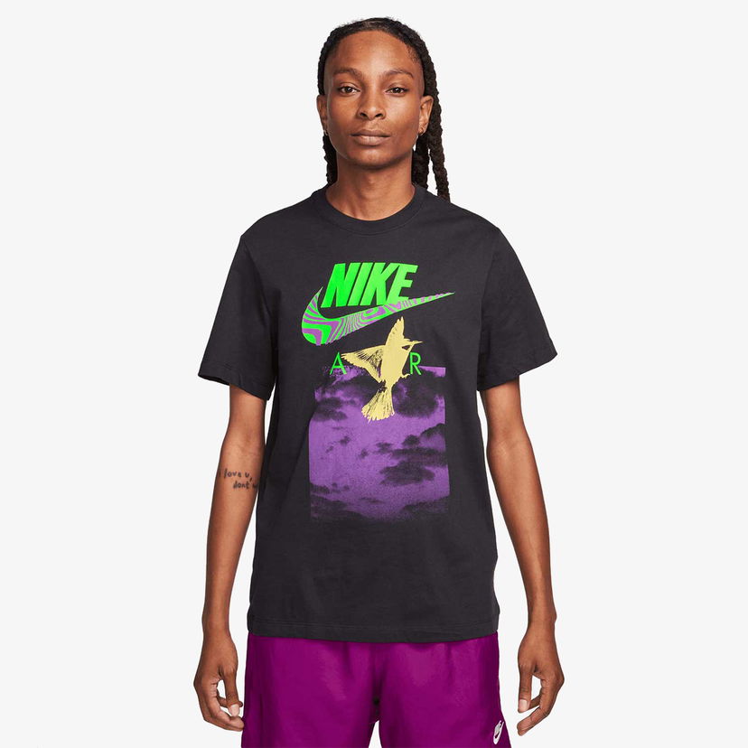 Tričko Nike U NSW TEE BRANDRIFF IN AIR Čierna | FQ3774-010