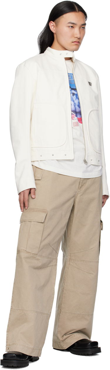 Cargo nohavice MISBHV MISBHV Perfect Cargo Pants Béžová | 250M307, 3