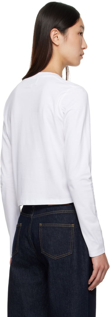 Tričko Loulou de Saison Loulou de Saison Masal Organic Cotton Long Sleeve T-Shirt Biela | MASAL LDS, 2