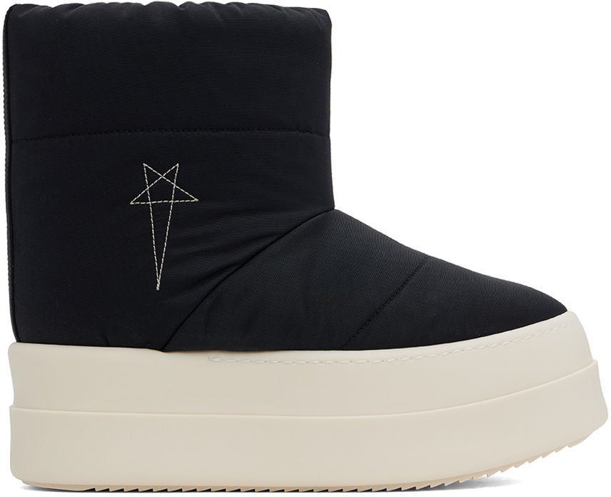 Tenisky a topánky Rick Owens Porterville Mega Bumper Low Lunar Boots Čierna | DS02D2839 MUPAM9, 0