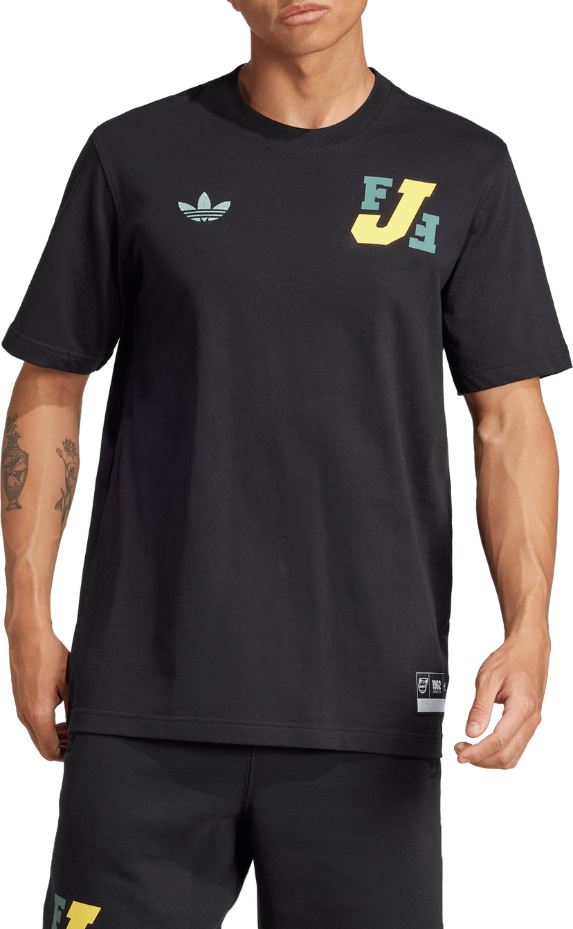 Tričko adidas Originals adidas Originals JAMAICA VRCT T-Shirt Čierna | je5331