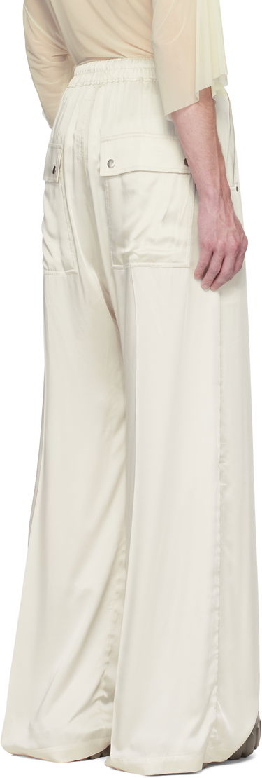 Nohavice Rick Owens Rick Owens Hollywood Wide Bela Trousers Béžová | RR01E5366 SCH, 2