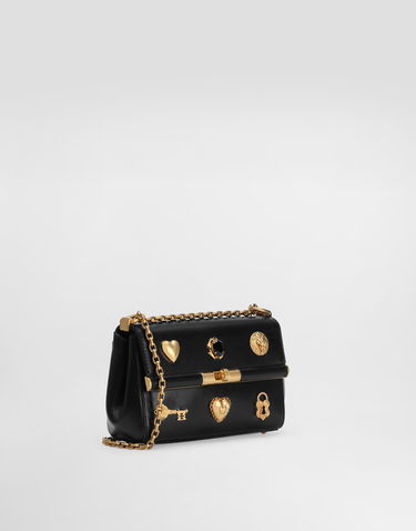 Kabelka Dolce & Gabbana Dolce & Gabbana Marlene City Mini Bag with Gold-Tone Hardware Čierna | BB7766AG6808S574, 2