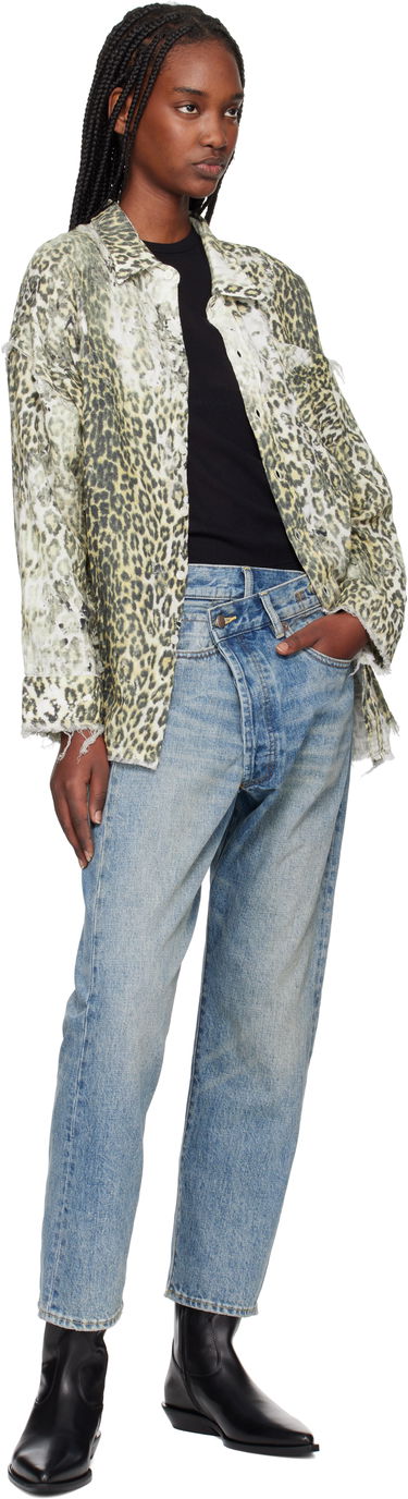Džínsy R13 R13 Crossover Jeans Modrá | R13W2048-D149B, 3