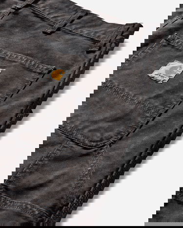 Cargo nohavice Carhartt WIP Double Knee Camo Pants Čierna | I031501 3G3GD, 4