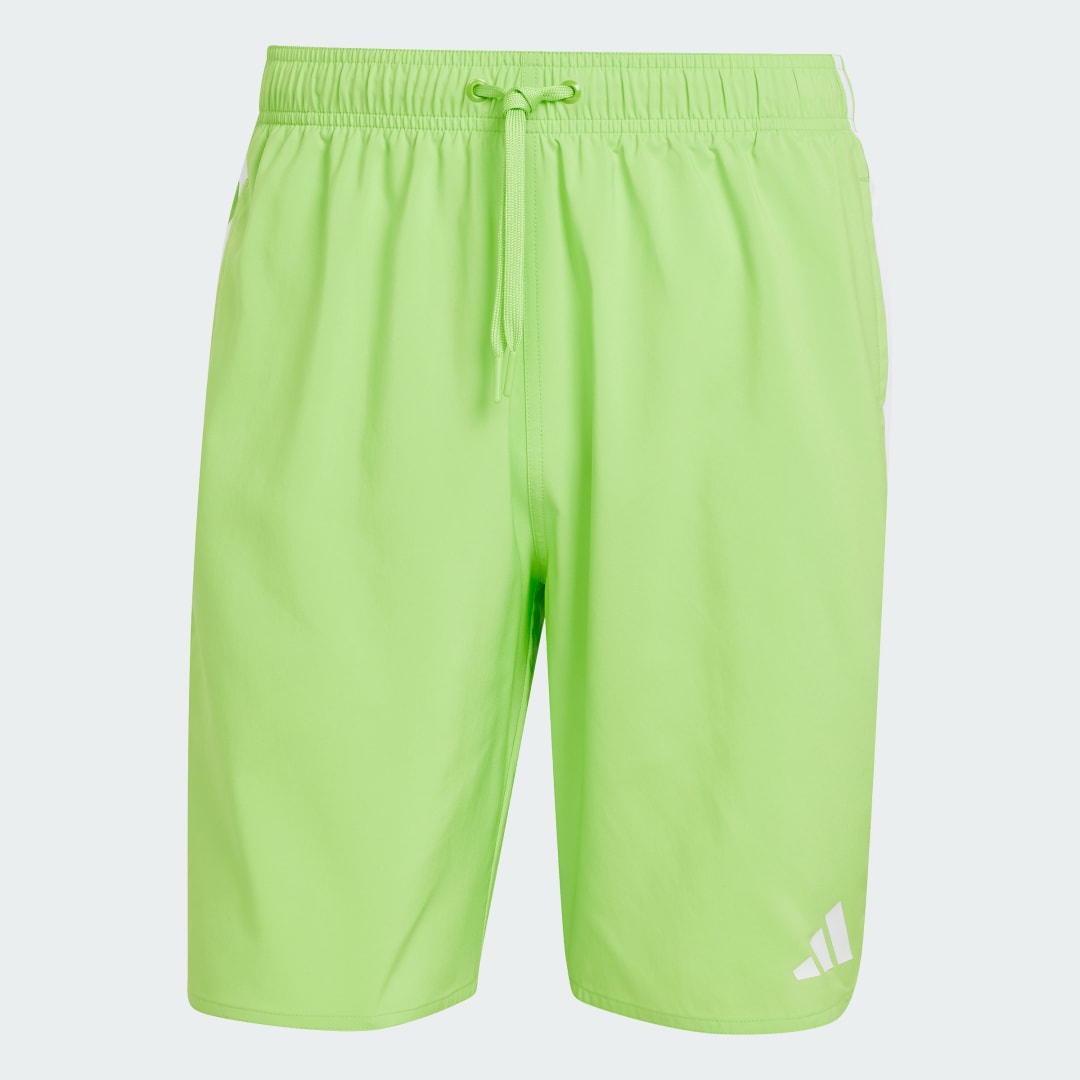 Plavky adidas Performance Green Swim Trunks 8-Inch Zelené | JD4242, 1
