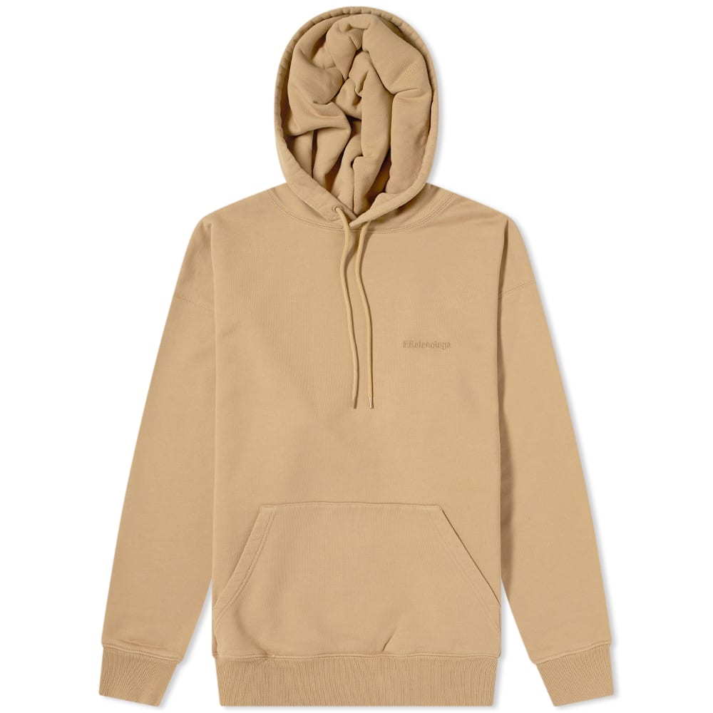 Mikina Balenciaga Corp Logo Popover Hoody Béžová | 570811-TKVB5-9504, 0
