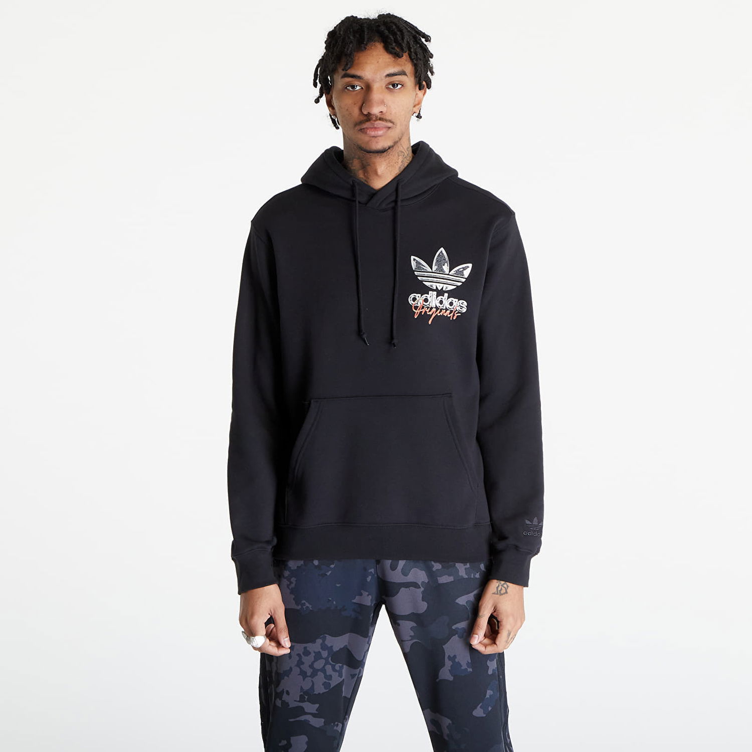 Mikina adidas Originals Trefoil Hood 3 Black Čierna | IM9678, 0