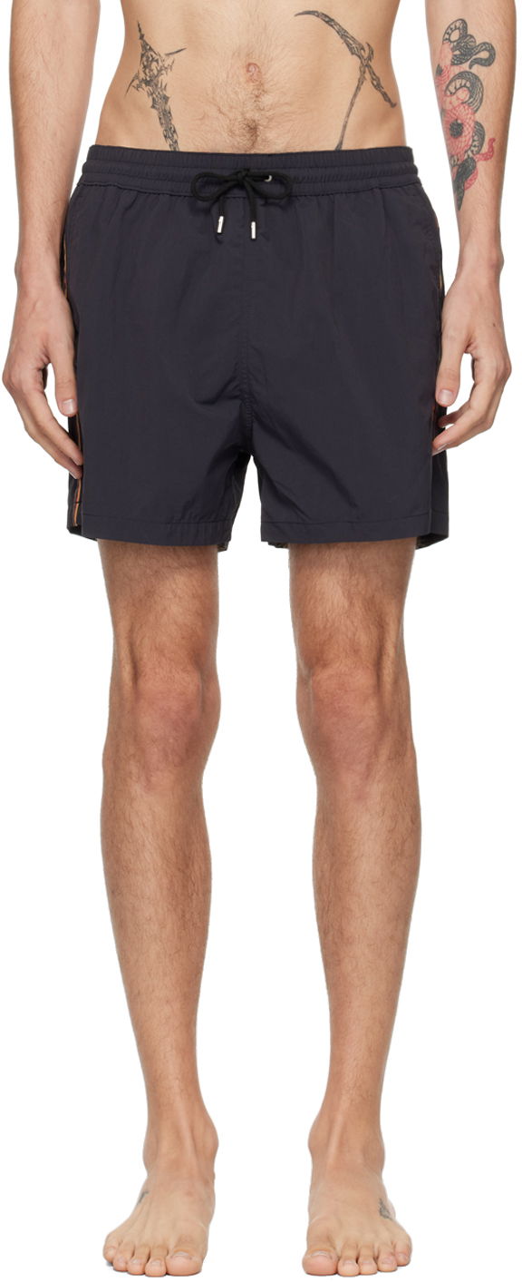 Plavky Paul Smith Paul Smith Artist Stripe Swim Shorts Navy | M1A-239DS-A40923-79, 0