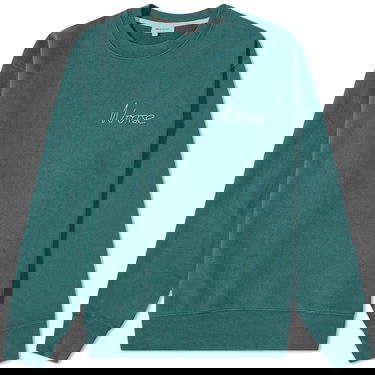 Mikina NORSE PROJECTS Arne Chain Stitch Logo Crew Sweat Zelené | N20-1347-8112, 0
