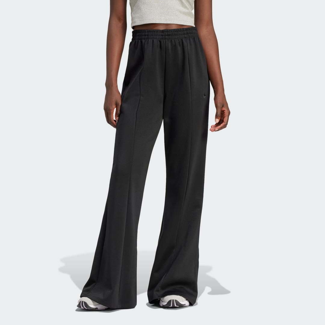 Nohavice adidas Originals Premium Essentials Flared Pants Čierna | IT9240, 0