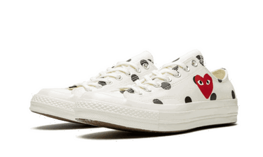 Tenisky a topánky Converse Comme des Garçons PLAY x Chuck Taylor All-Star 70s OX Biela | 157249C, 3