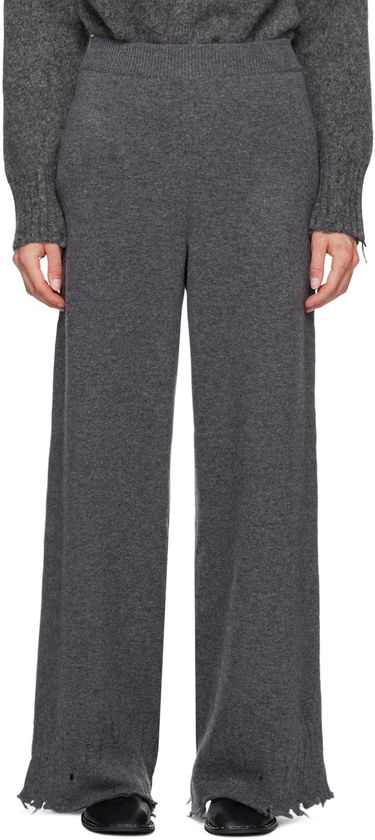 Nohavice Stella McCartney Flared High-Rise Trousers Šedá | 6K08783S2523, 0