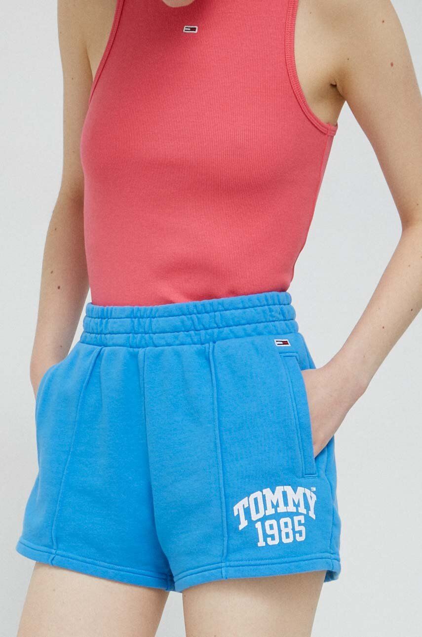 Šortky Tommy Hilfiger Cotton Shorts Modrá | DW0DW15407.PPYX, 0