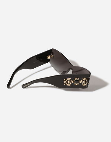 Slnečné okuliare Dolce & Gabbana Dolce & Gabbana DNA Shield Sunglasses Čierna | VG4526VP1879V000, 3