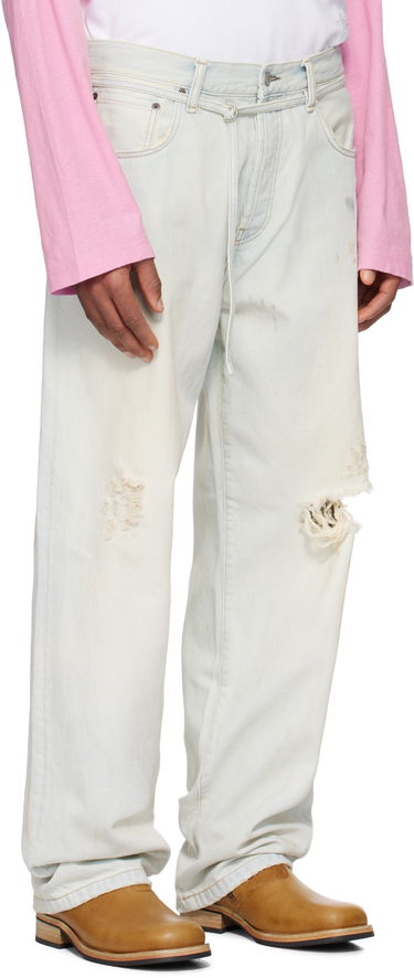 Džínsy Acne Studios Acne Studios Loose Fit 1991F Jeans Modrá | C00075-, 4