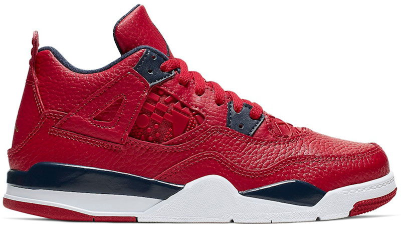 Tenisky a topánky Jordan Jordan 4 Retro FIBA (2019) Červená | BQ7669-617, 0