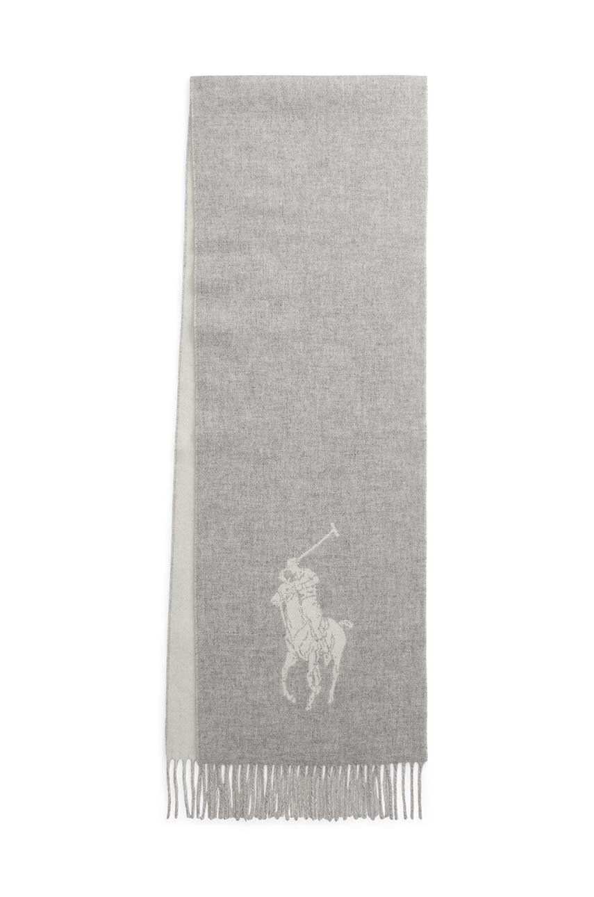 Šál Polo by Ralph Lauren Scarf Šedá | 455954331, 1