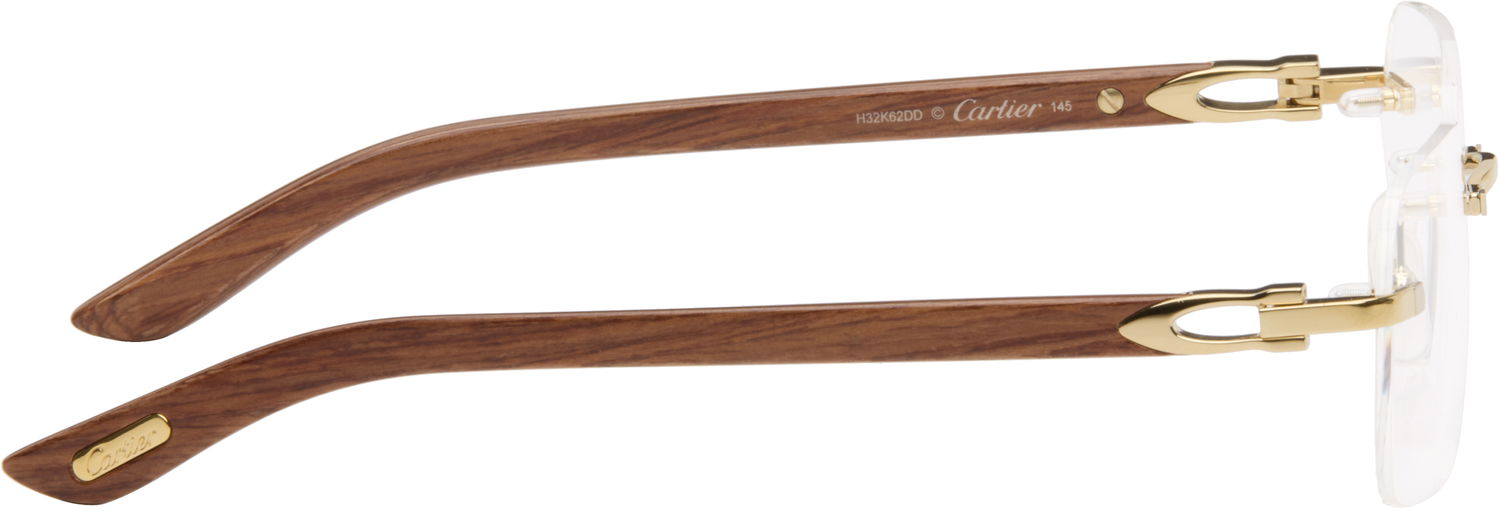 Slnečné okuliare Cartier Rectangular Glasses Béžová | CT0453O-004, 1