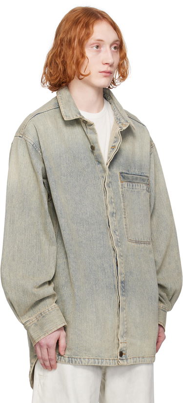 Košeľa Entire Studios Denim Shirt Modrá | ES2564SW, 4