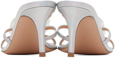 Tenisky a topánky Gianvito Rossi Jaipur Rhinestone Heeled Sandals Metalická | G16780.70RIC.MET, 1