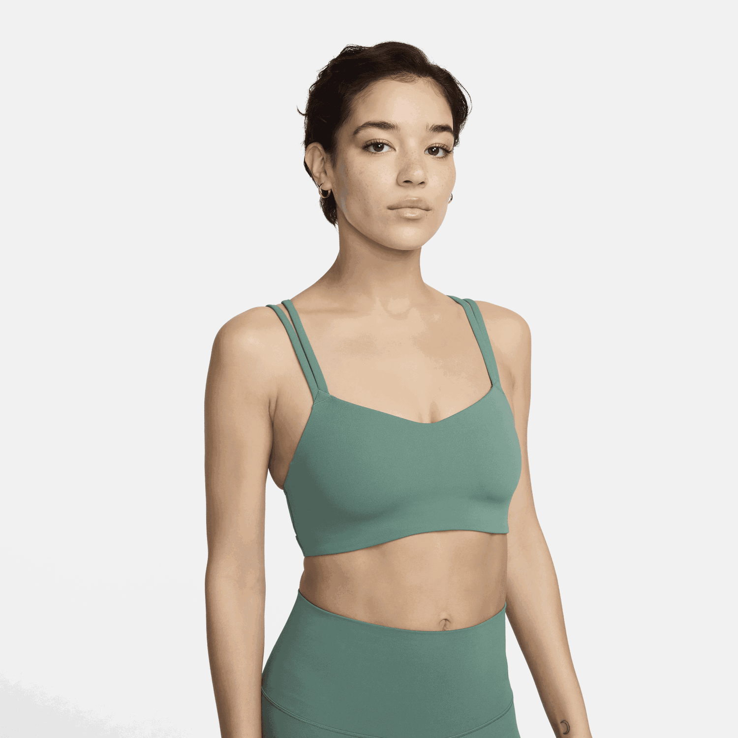 Podprsenka Nike Zenvy Bra Zelené | DO6608-361, 1