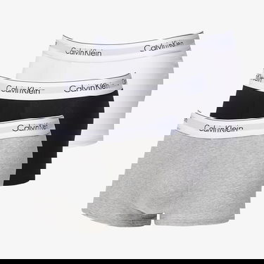Boxerky CALVIN KLEIN Modern Cotton Stretch Low Rise Trunk 3-Pack "Black/ White/ Grey" Rôznofarebný | NB1085A MP1, 0