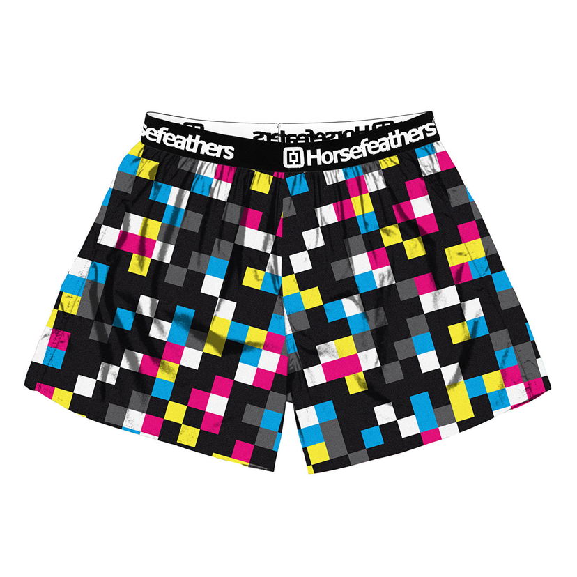 Boxerky Horsefeathers Frazier Boxer Shorts Cmyk Check Rôznofarebný | AM166E