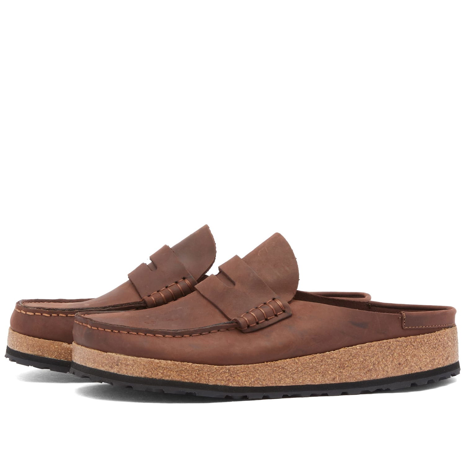 Tenisky a topánky Birkenstock Naples Mule Habana Oiled Leather Hnedá | 1025033, 0