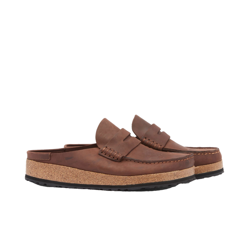 Tenisky a topánky Birkenstock Naples Mule Habana Oiled Leather Hnedá | 1025033